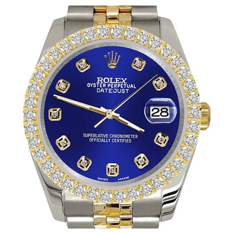 mens rolex diamond|Rolex diamond bezel for sale.